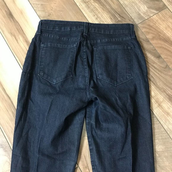 NYDJ Jeans Skinny Stretch Dark Wash Lift Tuck Technology Size 6 - Picture 4 of 8